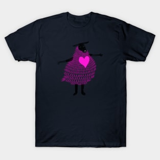 Love the black sheep, version 2 T-Shirt